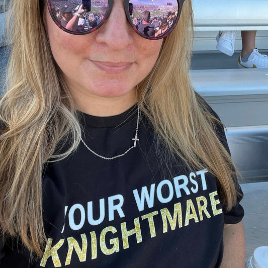 Your Worst Knightmare UCF Cute Tailgate Halter Tshirt